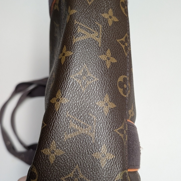 Louis Vuitton Dark Brown Monogram Tote - Picture 10 of 14